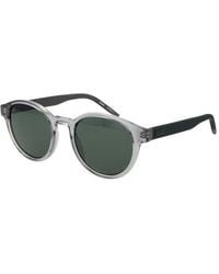 BOSS - Gray Plastic Sunglasses - Lyst