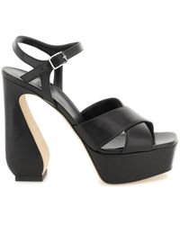 SI ROSSI - Leather '' Sandals - Lyst