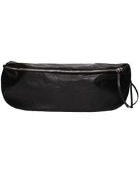 Jil Sander - Black Leather Backpack - Lyst