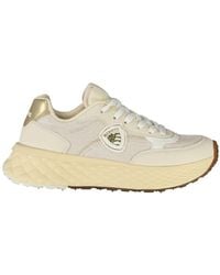 Blauer - Beige Leather Sneaker - Lyst