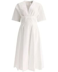 Alaïa - Cotton Casual Dress - Lyst