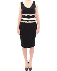 Roberto Cavalli - Elegant Sheath Lace Dress - Lyst