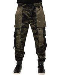 Dolce & Gabbana - Camo Cargo Pants - Lyst