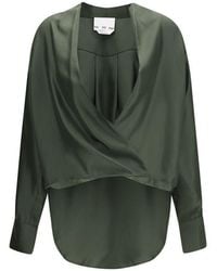 Sa Su Phi - Bicolor Silk Blouse - Lyst