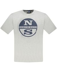North Sails - Cotton T-Shirt - Lyst