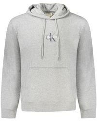 Calvin Klein - Logo Pullover Hoodie - Lyst