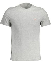 Guess - Gray Cotton Men T - Lyst