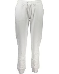 K-Way - White Cotton Pant - Xs - Lyst