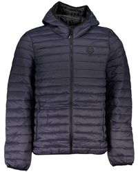 Gianmarco Venturi - Blu Poliammide Men's Jacket - Lyst