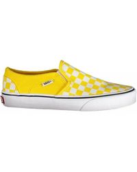 Vans - Vibrant Yellow Elastic Sports Sneakers - Lyst
