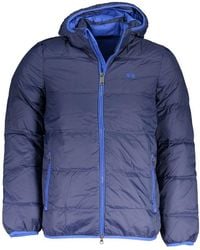 La Martina - Blu Polyamide Jacket - Lyst