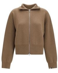 Extreme Cashmere - Brown Cashmere Sweatshirt - Lyst