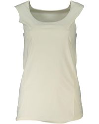Patrizia Pepe - Sleeveless Top Round Neck - Lyst