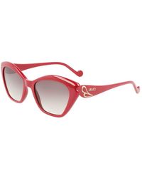 Liu Jo - Red Injected Sunglasses - Lyst