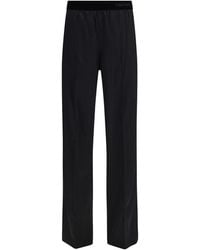 Tom Ford - Black Silk Casual Pants - Lyst