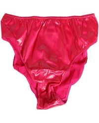 Dolce & Gabbana - Silk Satin Slip Girdle Panty Underwear - Lyst