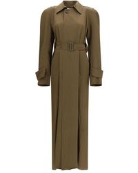 Petar Petrov - Bicolor Silk Trench Coat - Lyst