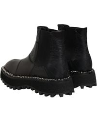 Dolce & Gabbana - Chelsea Boots Leather Slip On Shoes - Lyst