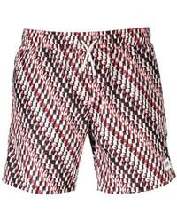 KARL LAGERFELD - Polyester Swim Boxer - Lyst
