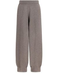Fabiana Filippi - Gray Wool Oves Aries Casual Pants - Lyst