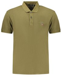 Napapijri - Verde Cotton Men's Polo - Lyst