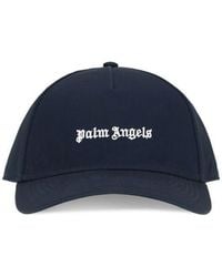 Palm Angels - Blue Cotton Cap (baseball Hat) - Lyst