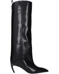 The Attico - Leather Boots - Lyst