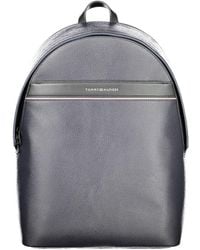Tommy Hilfiger - Blue Polyurethane Men's Backpack - Lyst