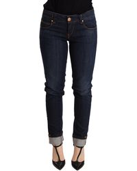 Acht - Chic Dark Skinny Jeans - Lyst