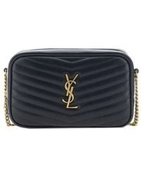 Saint Laurent - Calf Leather Bos Taurus Shoulder Bag - Lyst