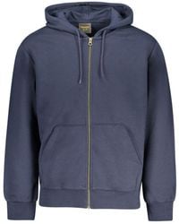 Timberland - Blue Cotton Men's Sweatshirt - Lyst