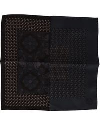 Dolce & Gabbana - Multicolor Patterned Silk Pocket Square Handkerchief - Lyst