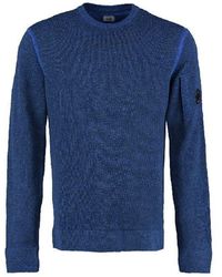 C.P. Company - C.P Company Venisè Cotton And Linen Sweater - Lyst