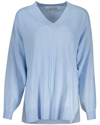 Guess - Light Blue Acrylic Sweater - Lyst