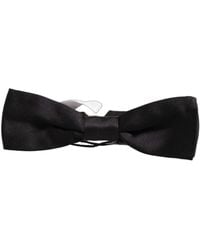 Dolce & Gabbana - Silk Adjustable Neck Bow Tie - Lyst