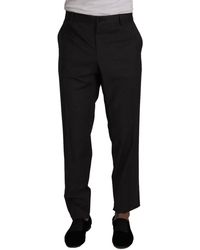 Dolce & Gabbana - Elegant Wool Dress Trousers - Lyst