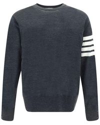 Thom Browne - Gray Wool Oves Aries Sweatshirt - Lyst