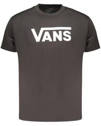 Vans - Black Cotton Men T - Lyst