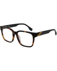Fila - Brown Cellulose Acetate Glasses (frames) - Lyst