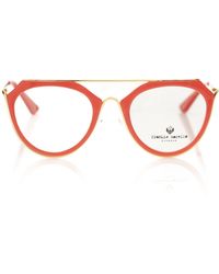 Frankie Morello - Aviator Coral Profile Chic Eyeglasses - Lyst
