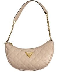 Guess - Beige Polyethylene Handbag - Lyst