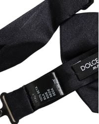 Dolce & Gabbana - Silk Adjustable Neck Papillon Bow Tie - Lyst