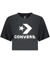 Converse - Black Cotton Sportswear - Lyst