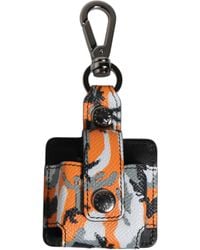 Dolce & Gabbana - Camouflage Leather Airpods Case - Lyst