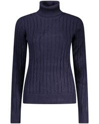 Norway 1963 - Blu Viscosa Donna Maglia - Lyst