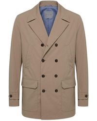 Malo - Brown Cotton Men's Jacket - Lyst