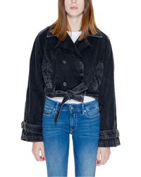ONLY - Cotton Jackets & Coat - Lyst