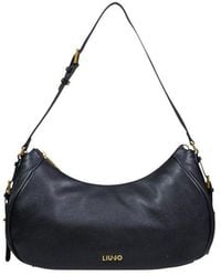Liu Jo - Black Artificial Leather Handbag - Lyst