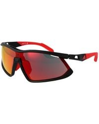 adidas - Black Plastic Sunglasses - Lyst