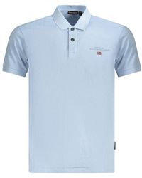 Napapijri - Cotton Polo Shirt - Lyst